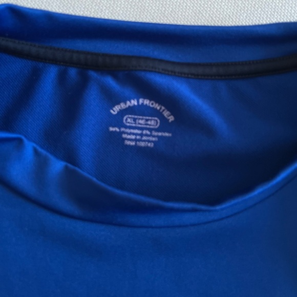 Urban Frontier long sleeve blue tee shirt - Picture 4 of 4